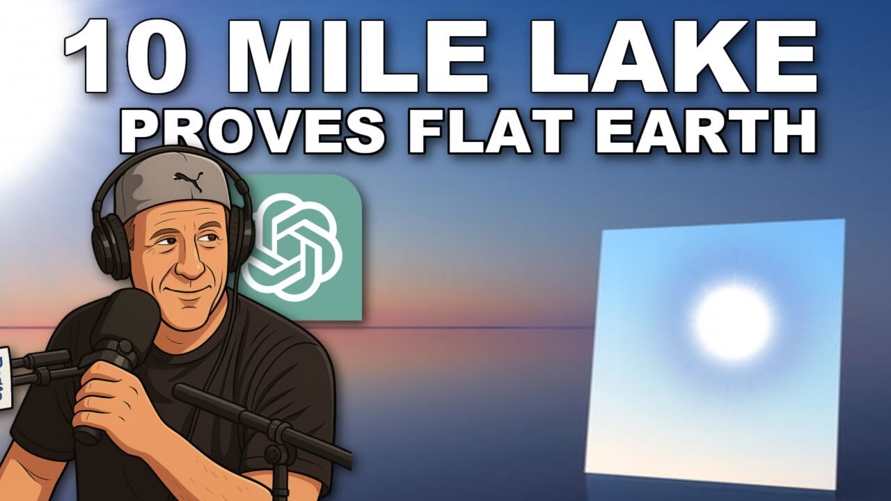 [Jul 9, 2025] 10 Mile Lake proves FLAT EARTH - Chat GPT agrees [DITRH]