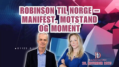 Robinson til Norge – Manifest, motstand og moment
