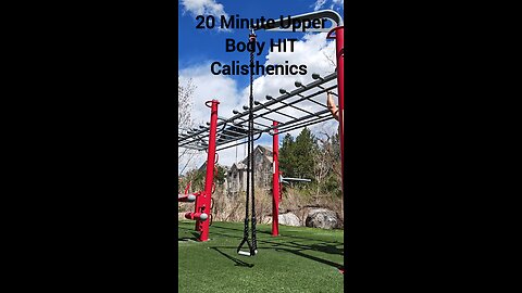 20 Minute Upper Body Push HIT Calisthenics