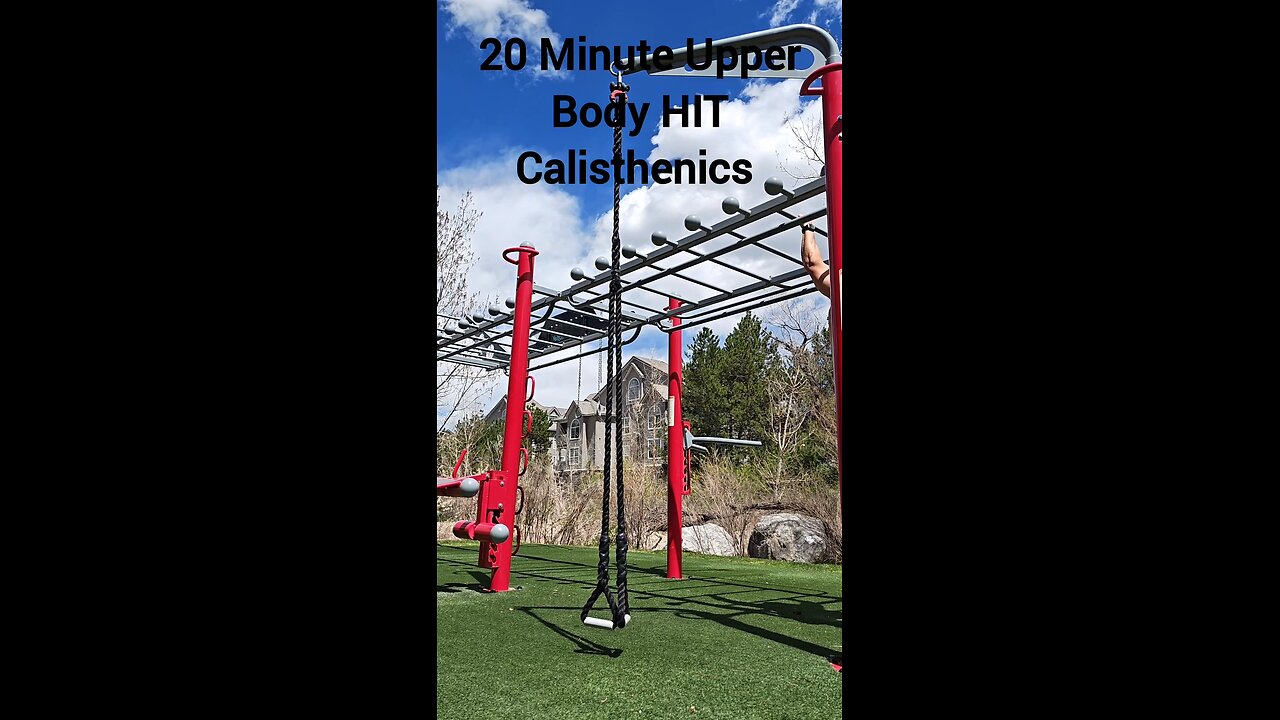 20 Minute Upper Body Push HIT Calisthenics