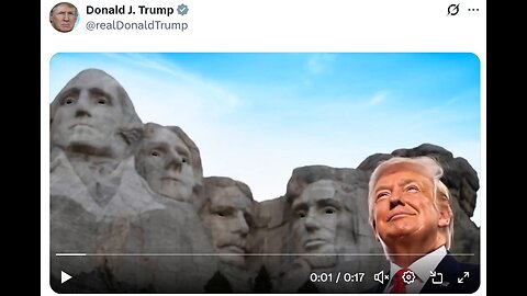 Trump Rushmore meme goes viral