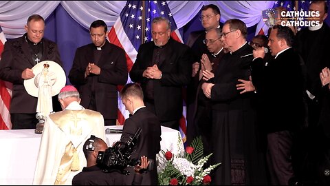 Our Catholic Prayer ended with the song of Our Lady. Ave Maria sung by America's Tenor.