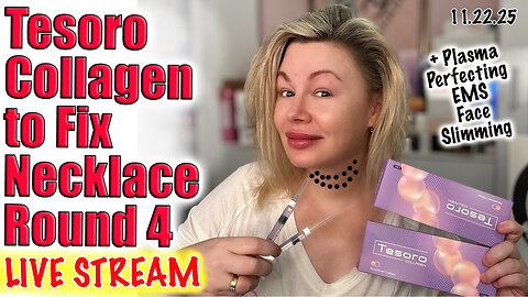 Live Tesoro Collagen in NeckLace LInes, ROund 4! AceCosm.com and code Jessica10 Saves you money