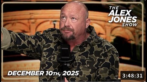 12 10 25 Alex Jones Zelensky Responded To Trump Calling Him A Dictator Promising Elections