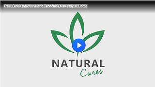 Treat Sinus Infections and Bronchitis Naturally at Home
