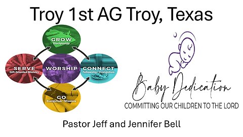 “Vision for Troy 1st Assembly of God ” by Pastor Jeff Bell and Co-Pastor Jennifer Bell