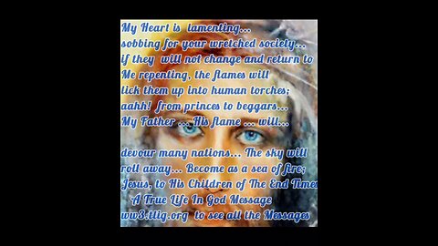 His Flame Will Devour Many Nations