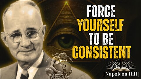 Force Yourself to Be Consistent, Everything Falls Into Place | Napoleon Hill Motivation