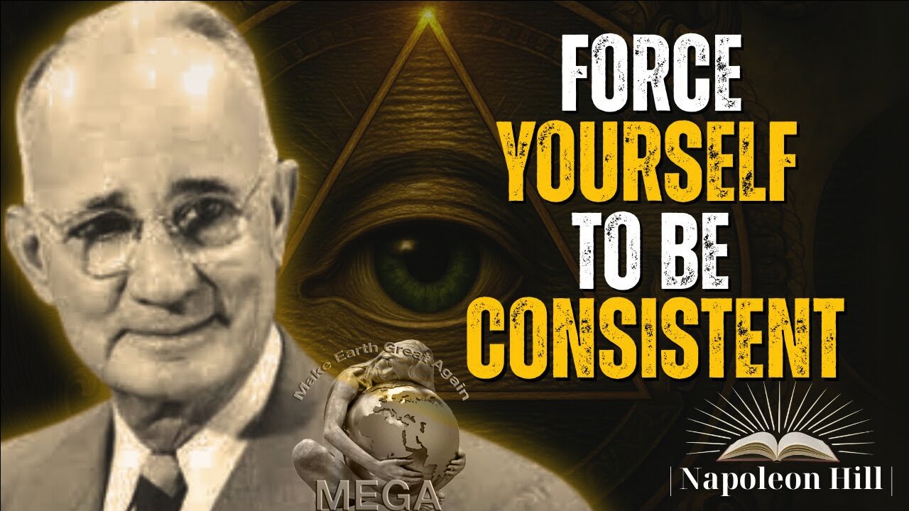 Force Yourself to Be Consistent, Everything Falls Into Place | Napoleon Hill Motivation