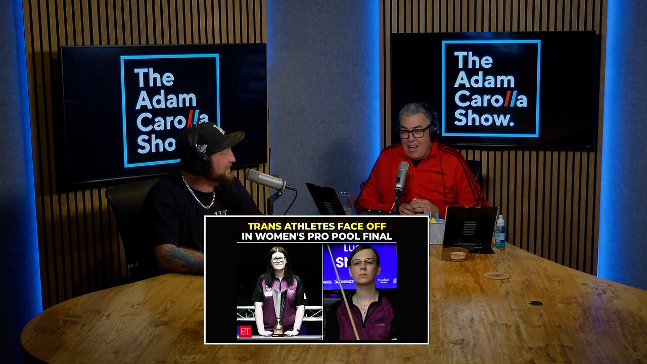 Biological Males Win Women’s Title?! UK Pool Championship Controversy | Adam Carolla Show | #news
