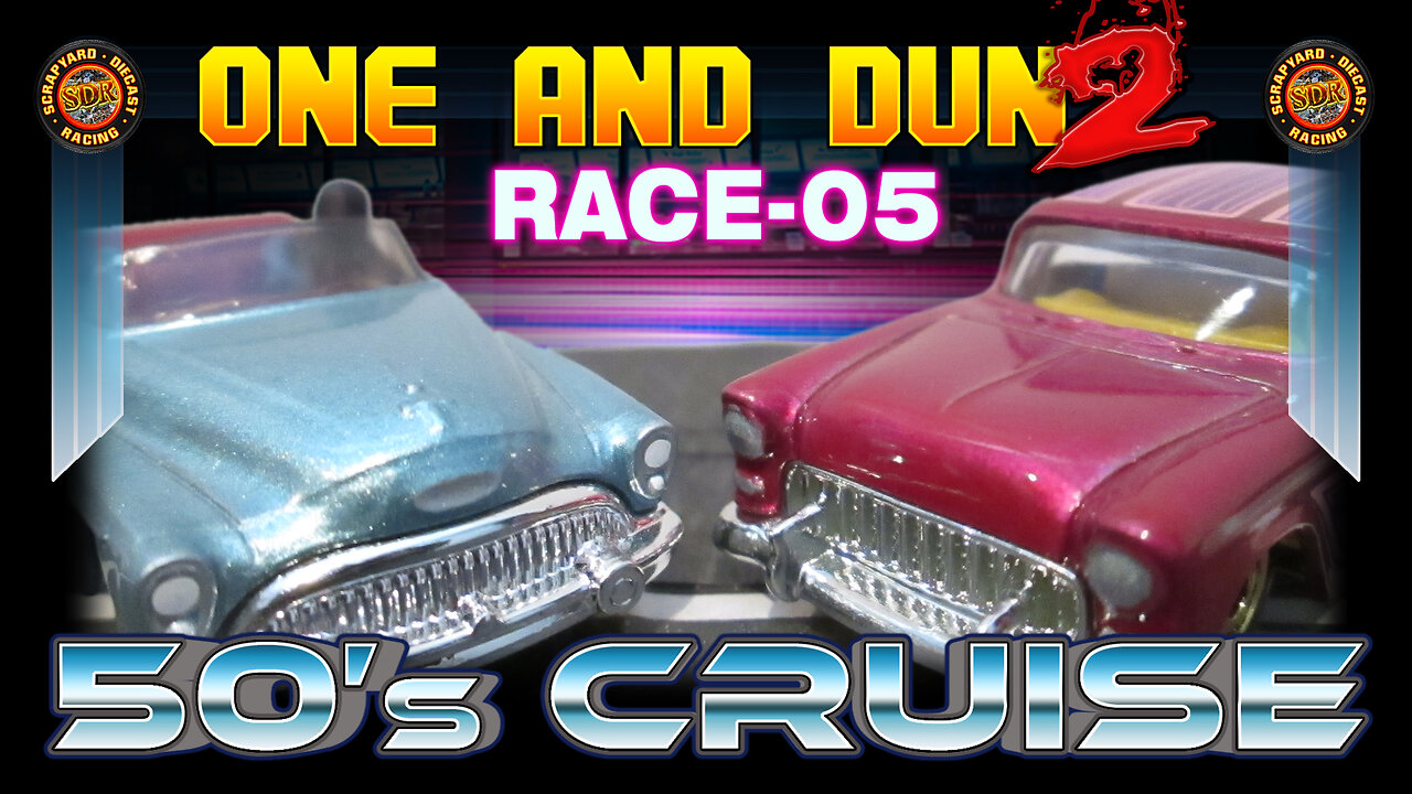 BUICK vs CHEVY Race 05 | One and Done 2 • 50s Cruise | Hot Wheels Diecast Racing Tournament