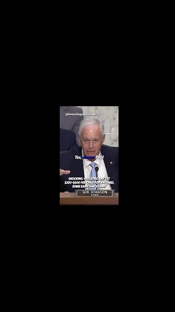 🚨OMG! Truth is Finally Coming Out! Inject kids with Vax GET BIG MOneY!!! SUE! SUE!