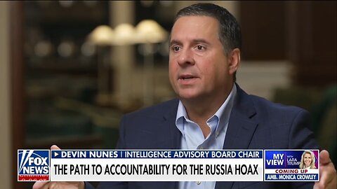 Devin Nunes: Trump Was The Victim Of Russia Hoax
			