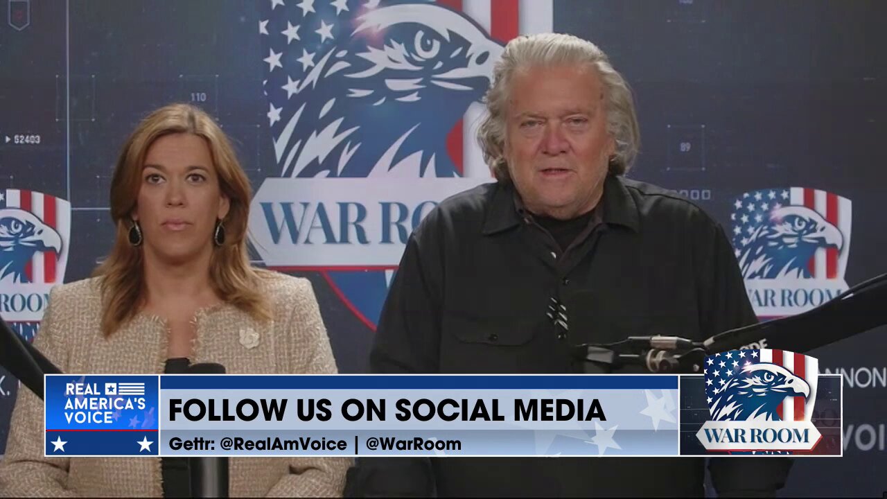 BANNON: You're Damn Right We're Going To Have ICE Surround The Polls Come November! You Can Whine And Cry All You Want, But We Will Never Again Allow An Election To Be Stolen