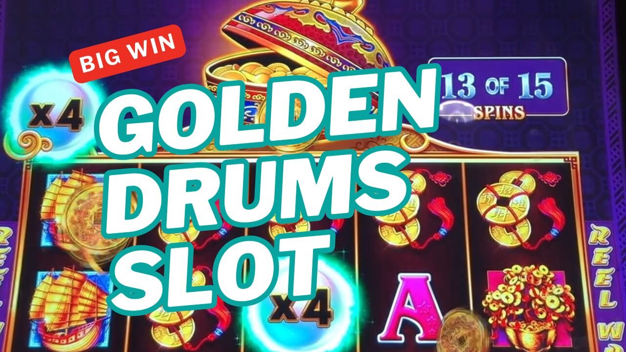 BIG win on Golden Drums 💥🎰🎉
