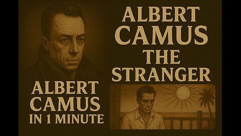 The Stranger in 1 Minute | Absurdity, Indifference, and the Human Condition