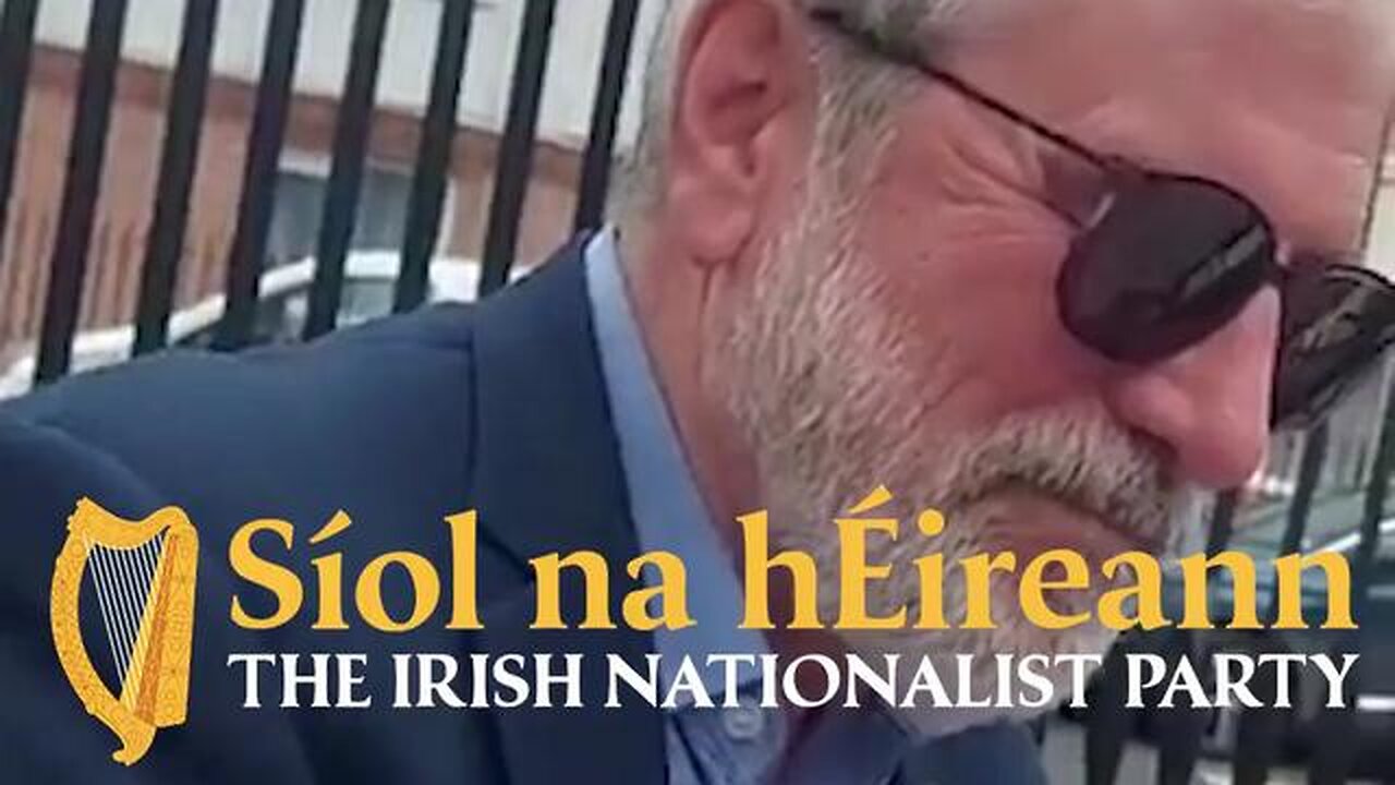 GERRY ADAMS CONFRONTED AND EXPOSED 🇮🇪 FOR BEING A SINN FEIN SELLOUT TRAITOR❗