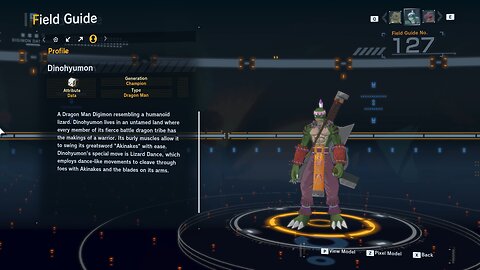 dinohyumon all digivolution/de-digivolution/profile Digimon Story Time Stranger