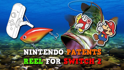 🎣 Nintendo Switch 2 Patent Reveals Reel Attachment – Classic Fishing Games Returning?