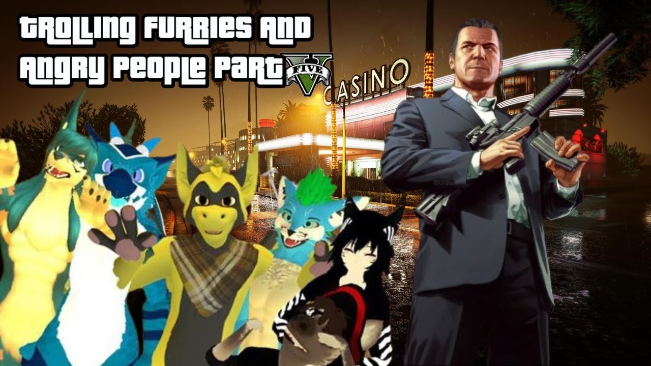 TROLLING Furries on VRChat PART 5 - Funny Moments and Angry People New Years Special