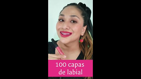 CHALLENGE 100 CAPAS DE LABIAL
