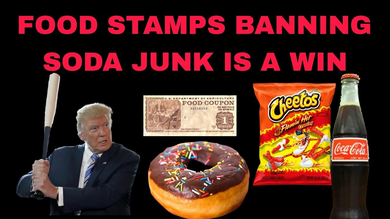 Food stamps banning soda junk is a win 🔥🔥🔥
