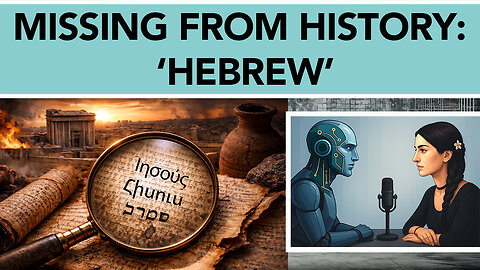 The Word ‘Hebrew’ Doesn’t Exist in Ancient History | E36