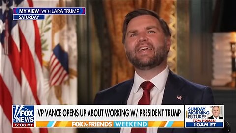 Vance opens up about working with Trump, 2028 speculation