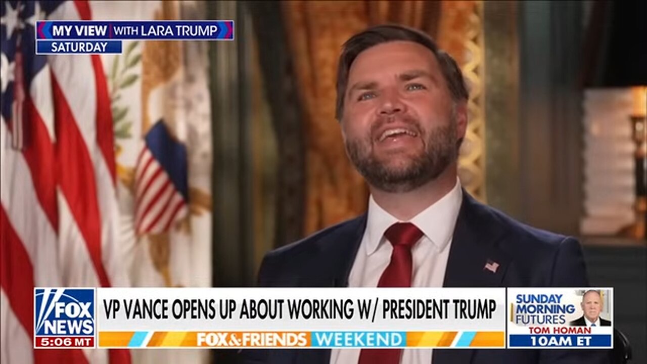 Vance opens up about working with Trump, 2028 speculation