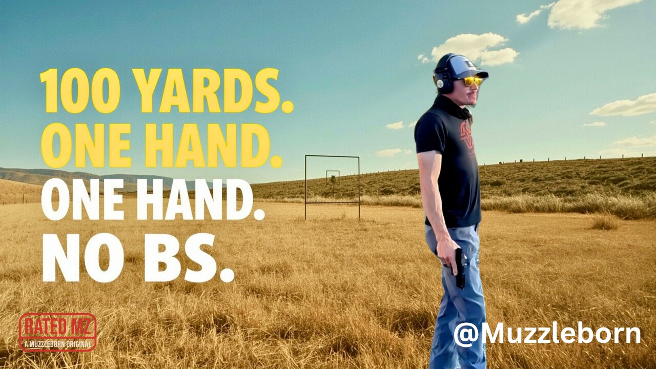 This One-Handed .22 LR Shot at 100 Yards Looks Fake — But It’s Real!