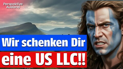 🎁 US-LLC GESCHENKT (Wert: $2.500): Braveheart LLC Masterclass in Edinburgh