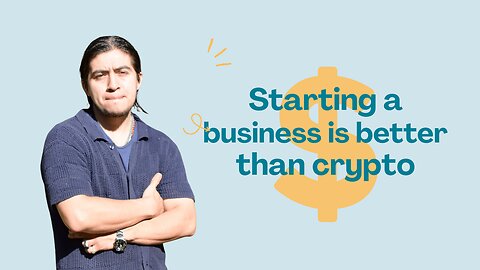 Starting a business is better than crypto by Ed Delacruz #money #wealth #finance #reels #shorts