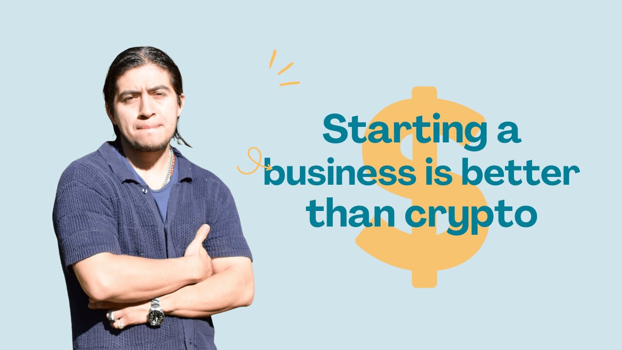 Starting a business is better than crypto by Ed Delacruz #money #wealth #finance #reels #shorts