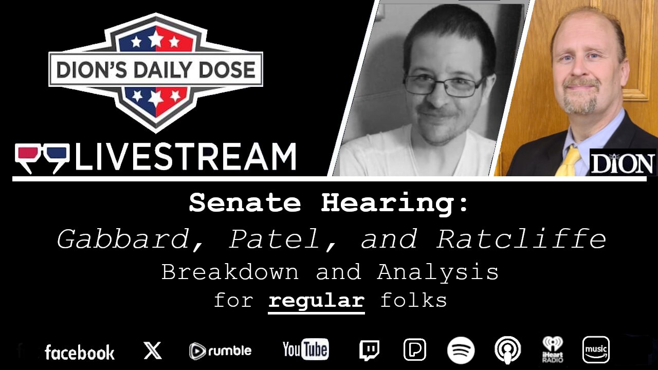 Gabbard, Patel, and Ratcliffe v Senate for Regular Folks
