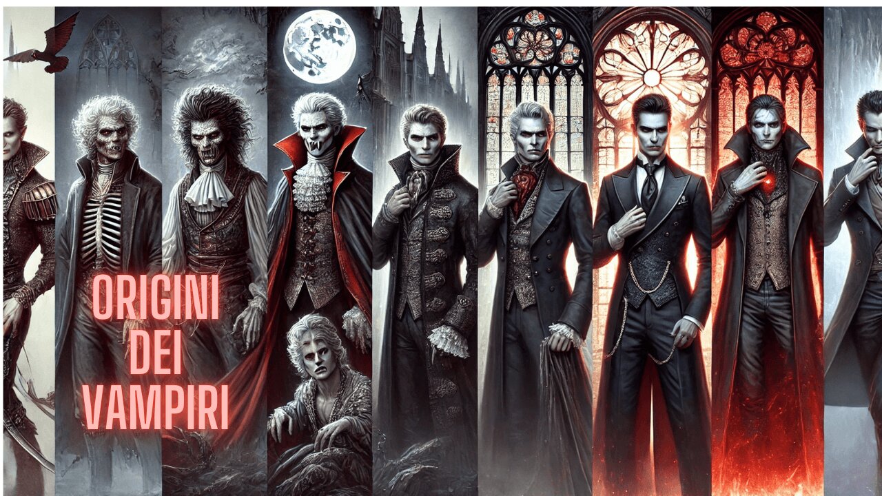 L'origine dei vampiri - Un racconto interessante e inquietante (ITALIANO)