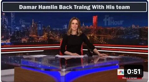 "Hamlin Rejoins Team for Training"