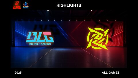 BLG vs NIP ALL GAMES Highlights - LPL 2025 Highlights - Bilibili Gaming vs Ninjas in Pyjamas Onivia