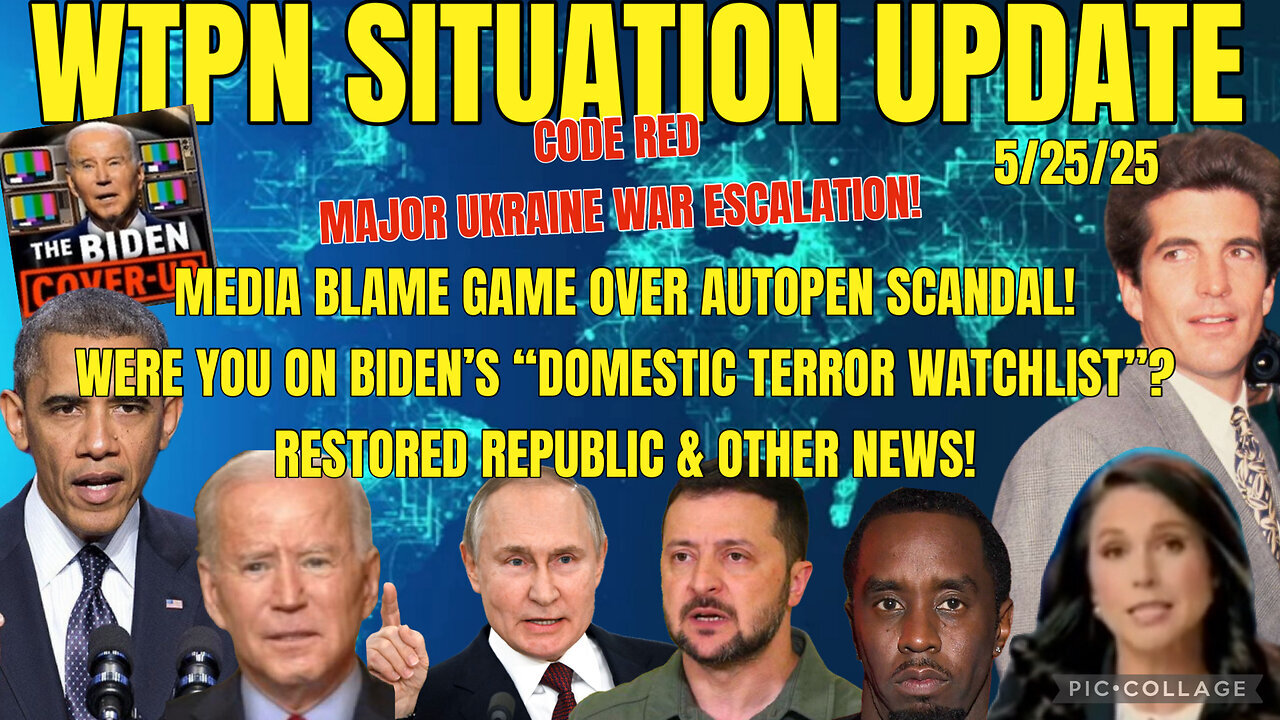 WTPN ~ Judy Byington ~ Situation Update ~ 5-25-25 ~ Trump Return ~ Restored Republic via a GCR
