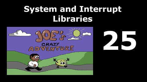 Commodore Tutorials - Programmazione Assembly C64 Parte 25 - Librerie di sistema e di interrupt