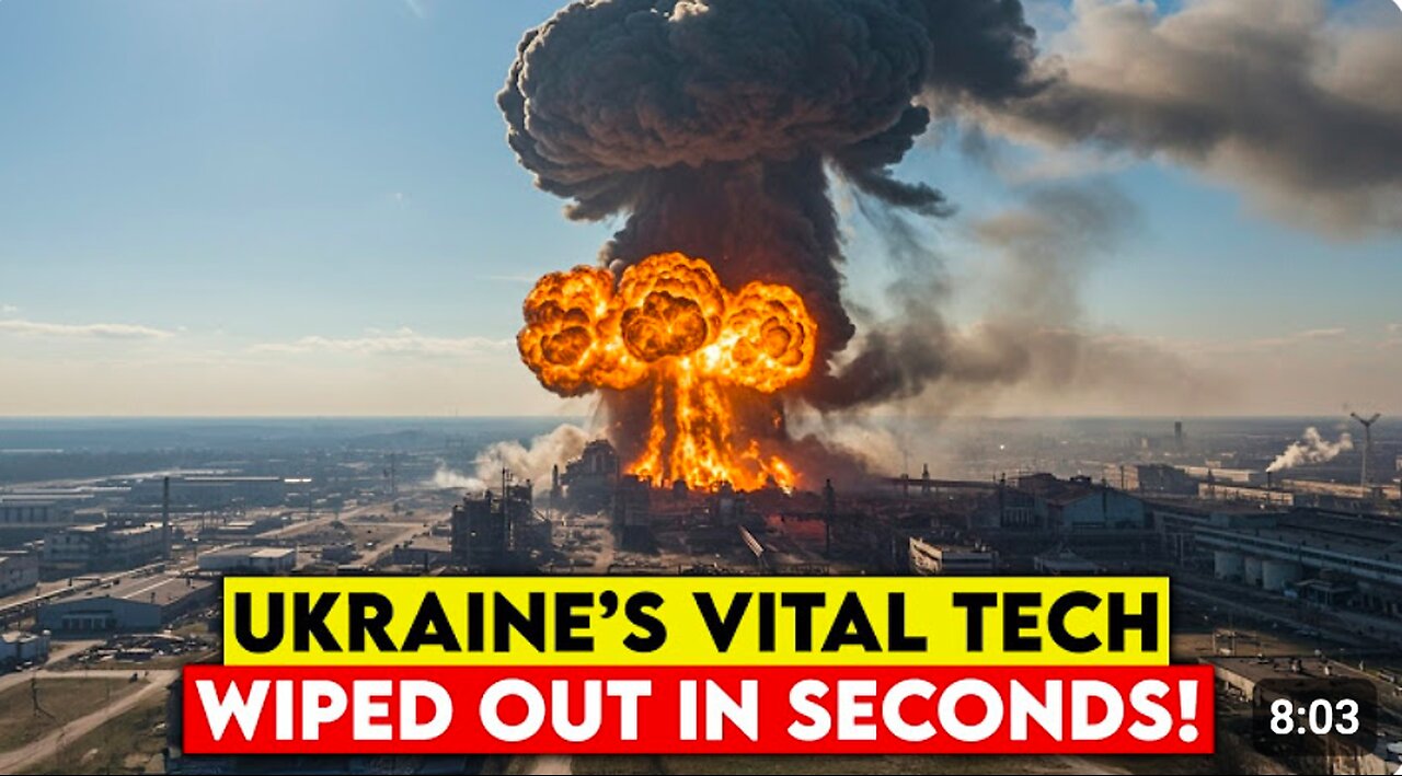 Russia Levels Kyiv’s Tech Hub - Billions in NATO Assets Burned to Ashes!