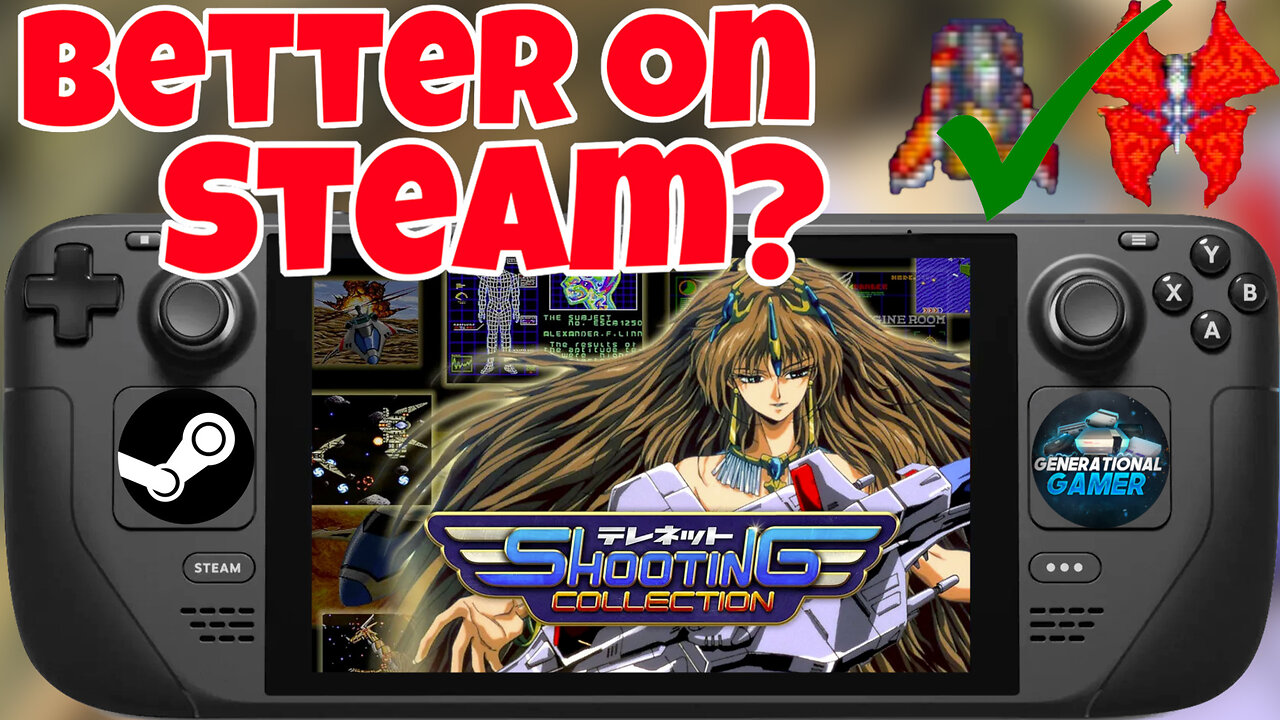Discovering Hidden Gems in The Telenet Shooting Collection on Steam Deck!