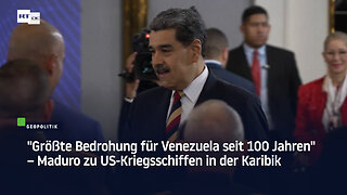 "Größte Bedrohung für Venezuela seit 100 Jahren" – Maduro zu US-Kriegsschiffen in der Karibik