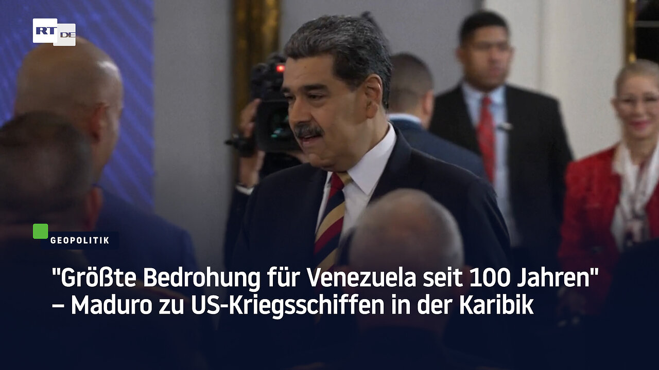 Größte Bedrohung für Venezuela seit 100 Jahren – Maduro zu US-Kriegsschiffen in der Karibik