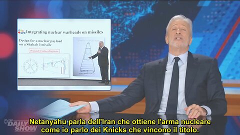 Jon Stewart sull'attacco “urgente” di Israele all'Iran