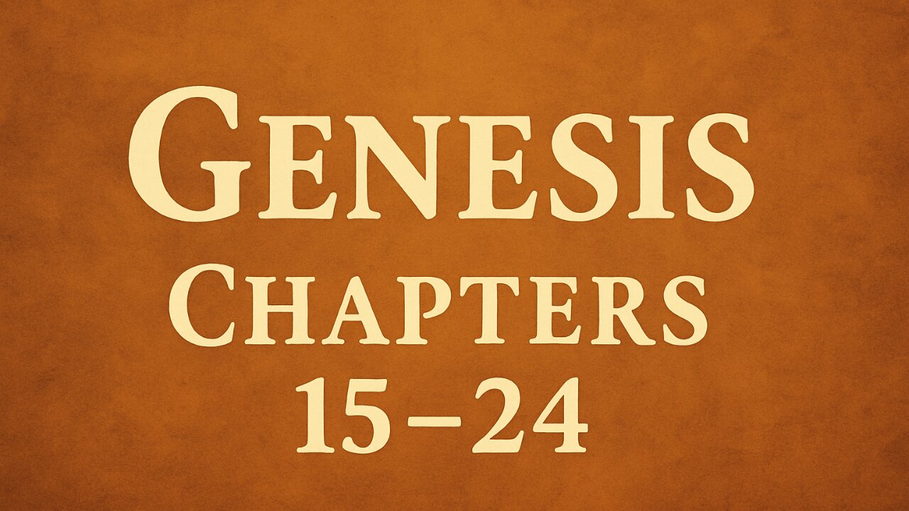 Genesis Chapters 15–24 | Covenant, Faith, and Divine Promises in the Bible
