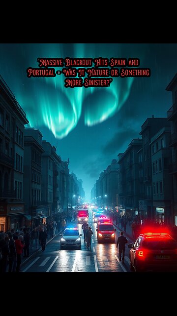 Massive Blackout Hits Spain and Portugal - Was It Nature or Something More Sinister?" Blackout chaos