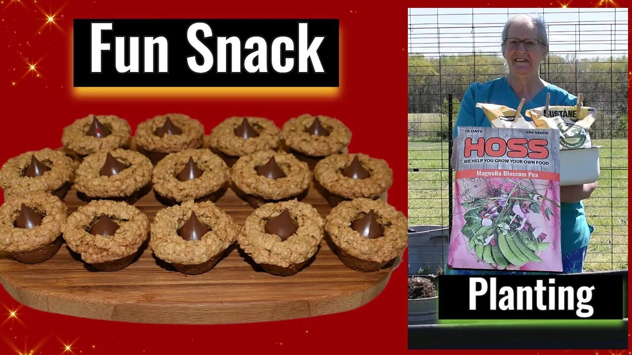 Perfect Monster Cookie Cups for Any Gathering, Planting Peas, Inspirational Thought