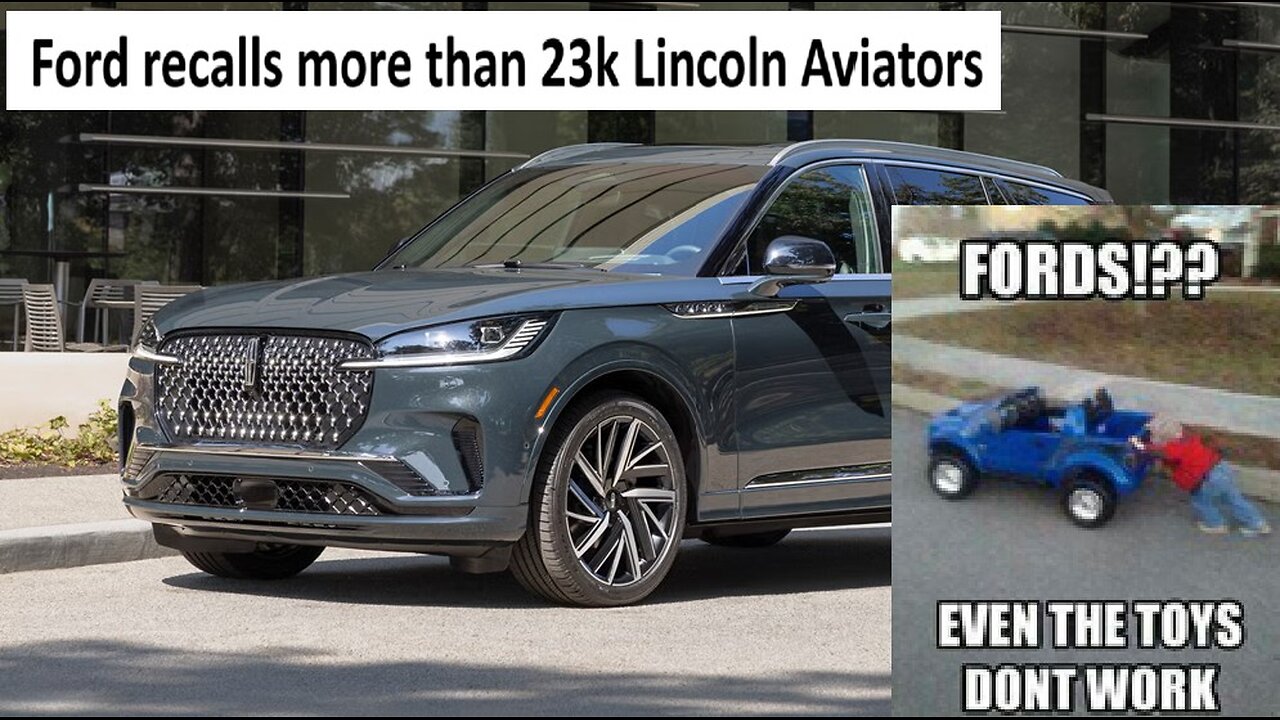 Ford recalls more than 23k Lincoln Aviators