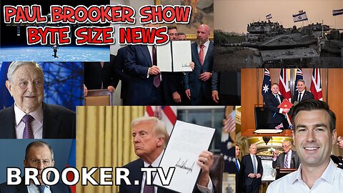 PAUL BROOKER SHOW BYTE SIZE NEWS FRIDAY 1ST OF AUGUST
