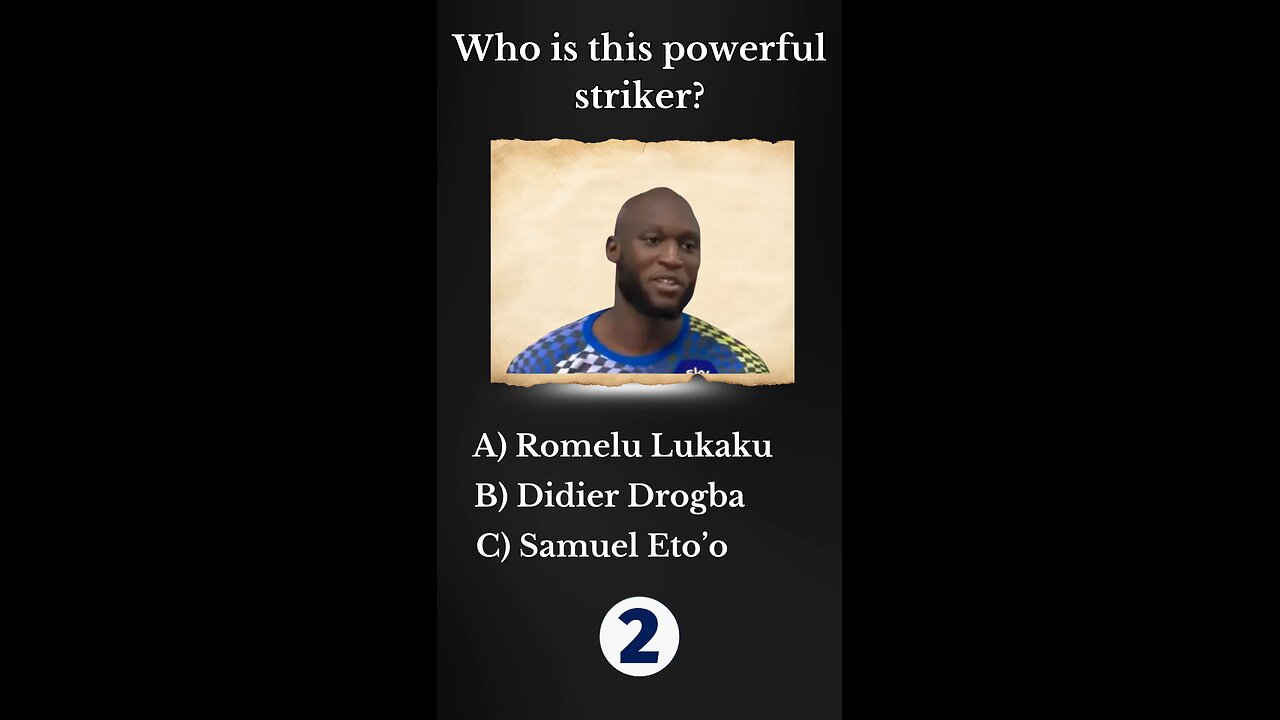 Who is this powerful striker